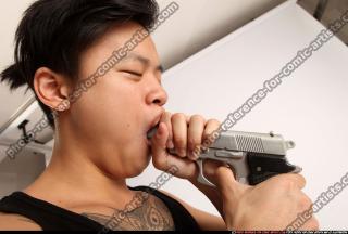 Jerald Suicide Headshot Pistol