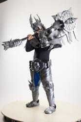 Yelvik Cosplay LichKing Pose With Mace