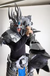 Yelvik Cosplay LichKing Pose With Mace