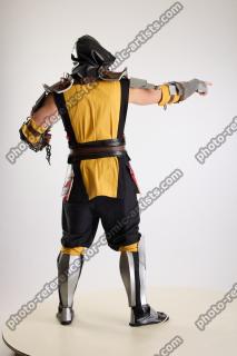 Yelvik Cosplay Scorpion Fight Pose