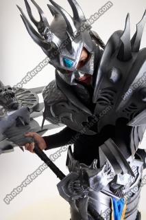 Yelvik Cosplay LichKing Fight Pose With Mace