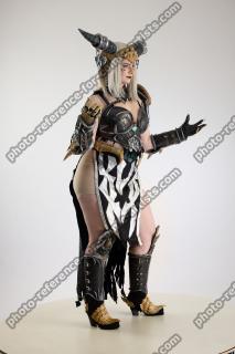 Cori Cosplay Sindragosa Standing Pose