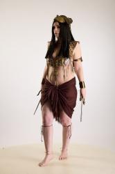 Moira Cosplay Ancksumanun Pose With Daggers