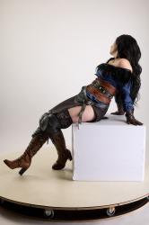 Moira Cosplay Yennefer Sitting Pose
